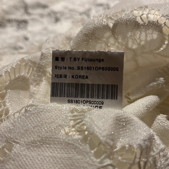 FULOUNGE Vintage style Floral Lace Mini  Dress Sz - Picture 12 of 14